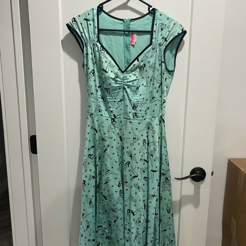 pinup girl clothing Heidi Dress Small